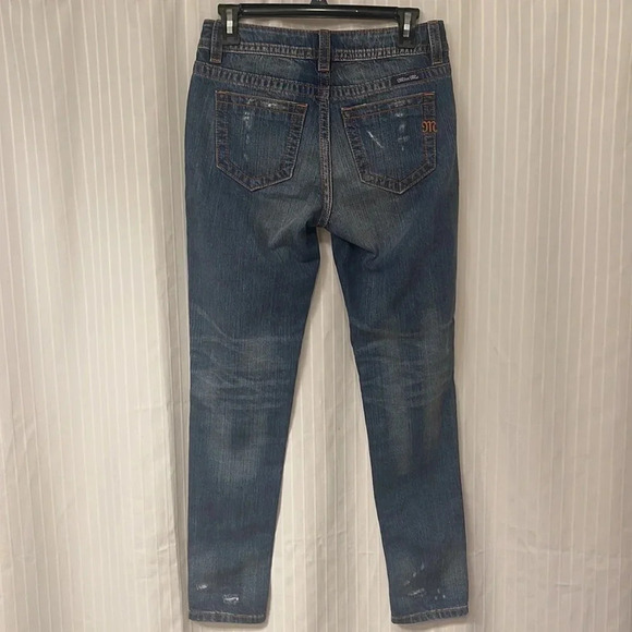 MissMe - Boyfriend Ankle - Distressed Jeans - Size 24 - Picture 6 of 10